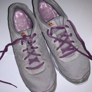 Abeo Lite Sprint Walking Shoe Grey/Lavender sz 10